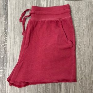 Lightweight Red Shorts